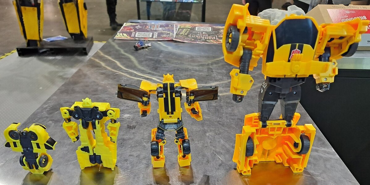 Image Of Transformers Earthspark Bumblebee Toy Comparison  (4 of 8)